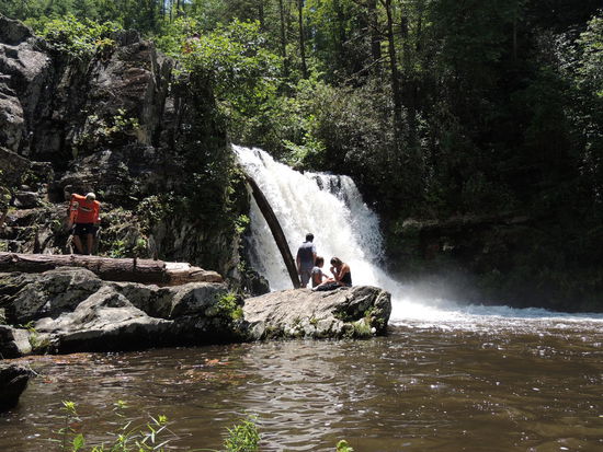 Abkühlung nach dem Marsch