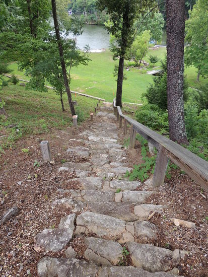 die besagte Treppe...