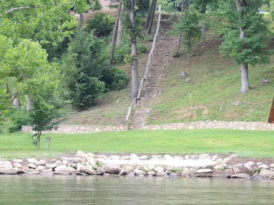 ...und vom Wasser aus