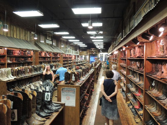 Hier trägt man Stiefel.