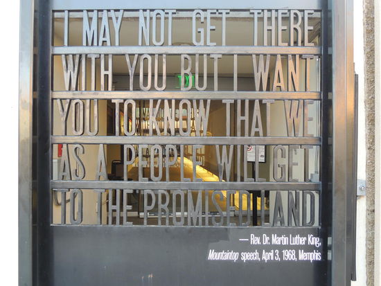 Dr. Martin Luther King ermordet am 4. April 1965....