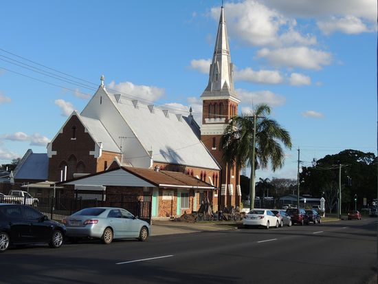 Maryborough ist die frühere Einwandererstadt. Hier kamen 20000 Immigranten an. Einige Häuser in der historischen Innenstadt sind noch gut erhalten.