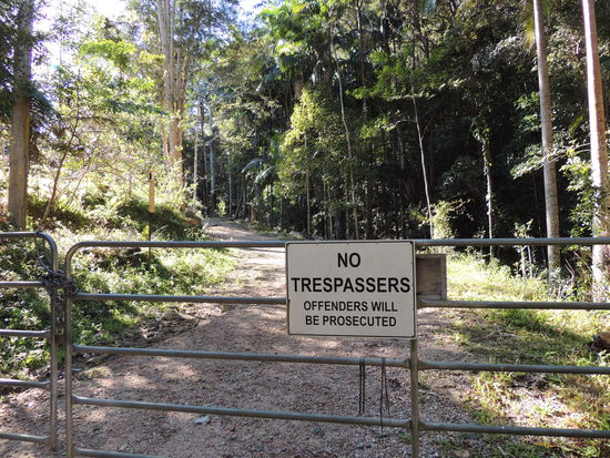 Hier geht es hinein.