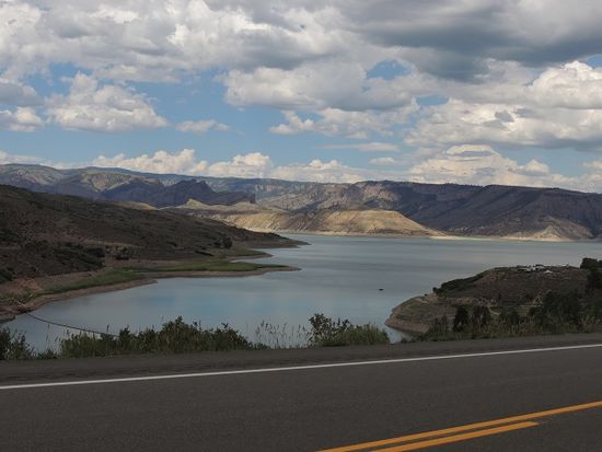 Gunnison Stausee mit gewaltigem Ausmaß