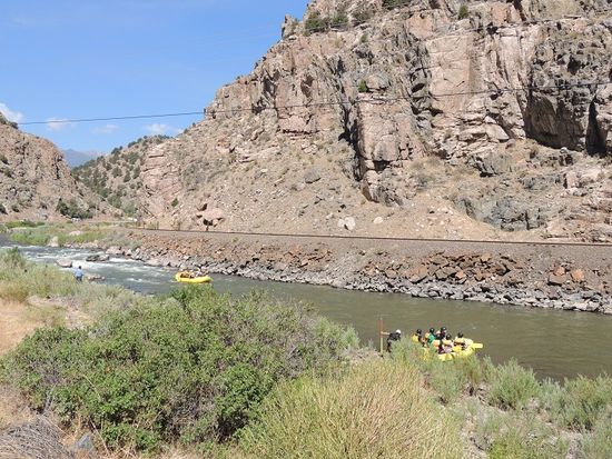 Wildwasser Rafting auf dem Arkansas River