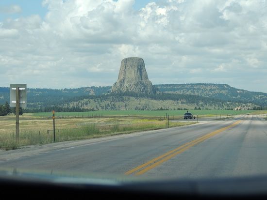 Devils Tower vor uns