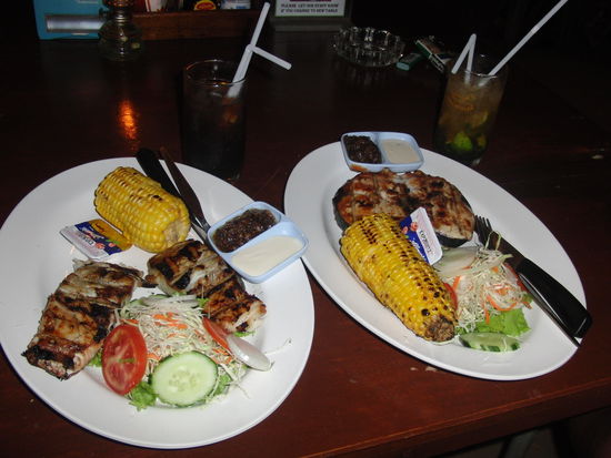 ... und genießen!!! (Barracuda und Makrele)