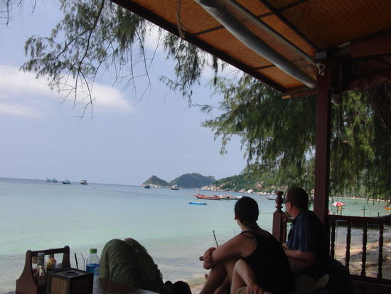 Unser Ausblick beim Frühstück!!