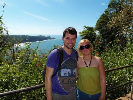 oben am Aussichtspunkt...