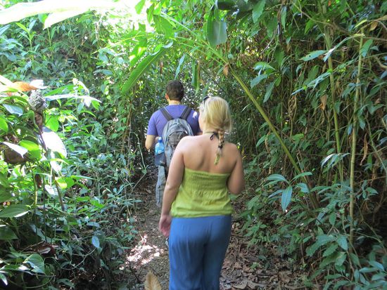 und dann gehts wieder runter...