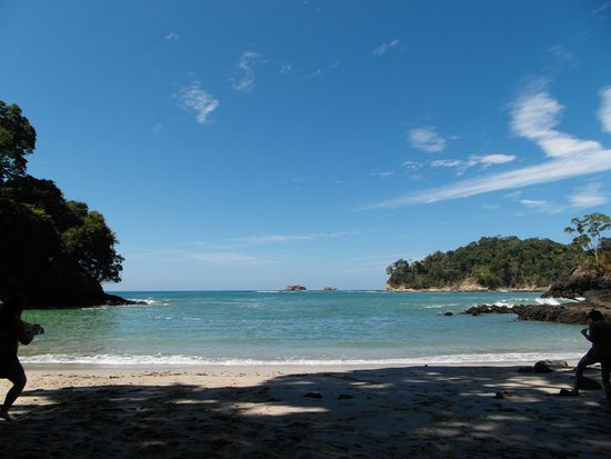 an dieser Bucht suchen wir Abkühlung...