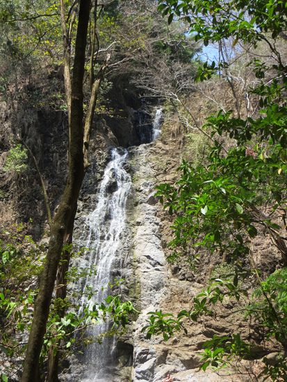 hier sieht man Wasserfall 1 & 2