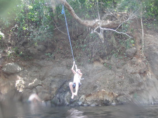 ... springen wir auch