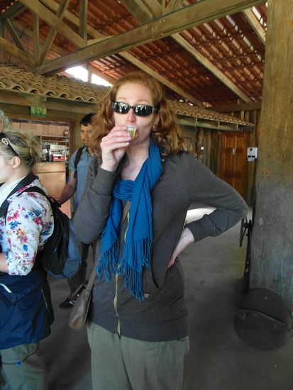 und fertig ist der süße Zuckerrohrsaft