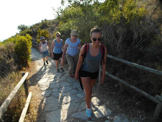 Schritt für Schritt gehts bergauf!