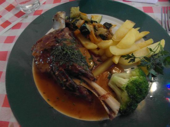Lamm mit Lavendel-Rosmarin-Sauce