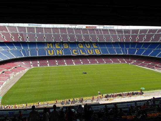 Schade, dass die 100.000 Plätze leer sind