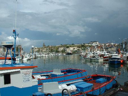 Der Hafen in Dieppe