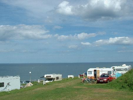 Unser Campingplatz "Omaha Beach"