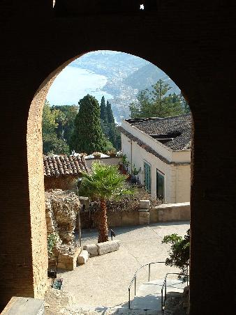 Ausblick vom Griechischen Theater