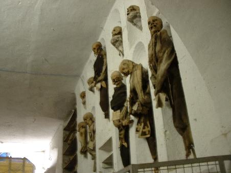 Mumien im Convento dei Capuccini