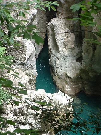Der "Imbut" - hier verschwindet der Fluss in den Felsen