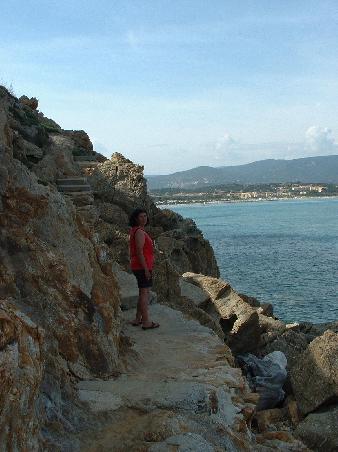 Der Felsenwanderweg bei Le Lavandou