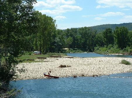 Fast allein auf dem Campingplatz