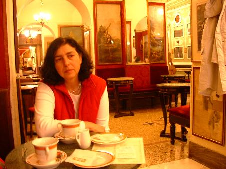 Frühstück im "Caffe Greco"