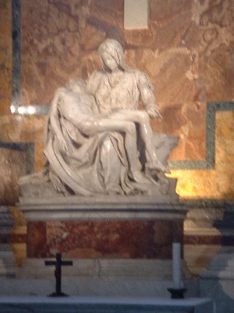 Die Pieta von Michelangelo