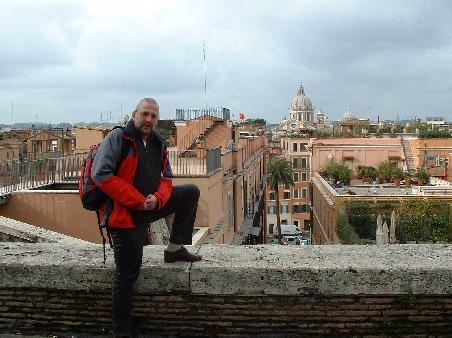 Blick von der Spanischen Treppe