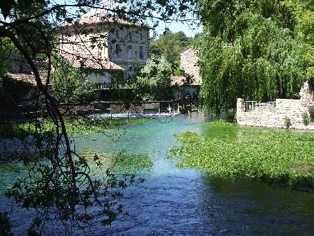 Die Sorgue in Vaucluse