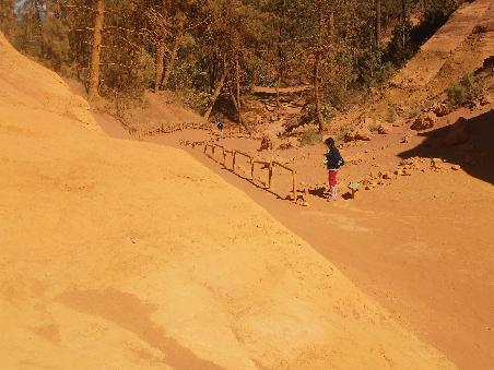 Wanderweg durch die Ockerbrüche