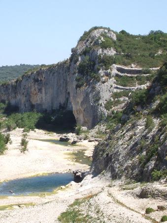 Der Gardon bei Collias