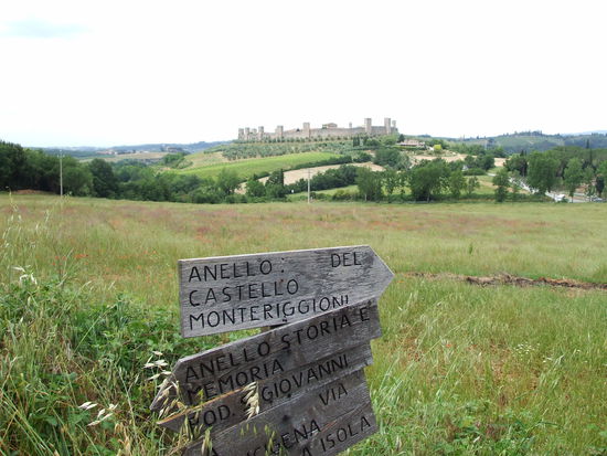 Toscanisches Kleinod- Monteriggioni