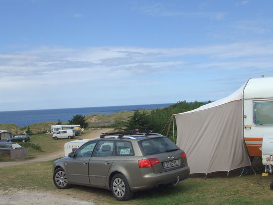 Unser Campingplatz am Cap frehel