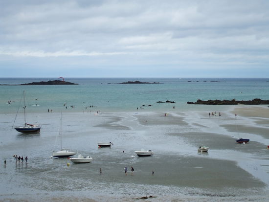 Surfer in St. Briac Sur Mer