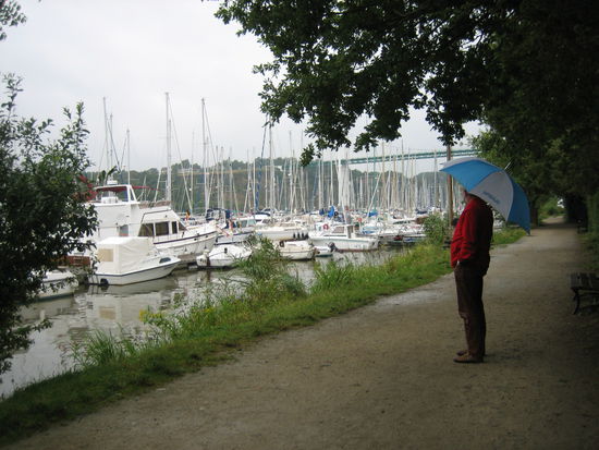 Unsere Nachbarn, die Jachten