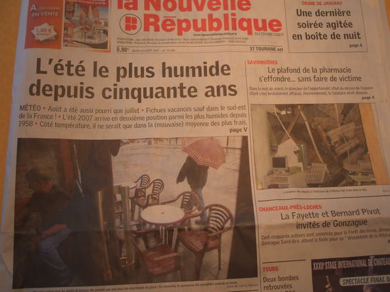 Tja, wir ahnten es ja im Voraus. 
Und bei schönem Wetter kann jeder campen!