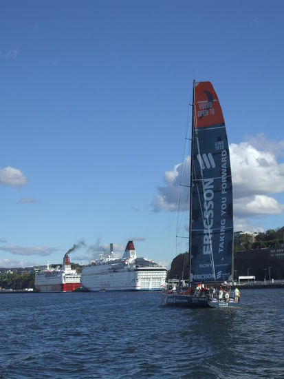 Schiffe in allen Größen gibt es zu sehen