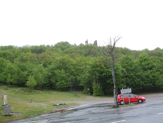 Col de Vizzavona im Regen