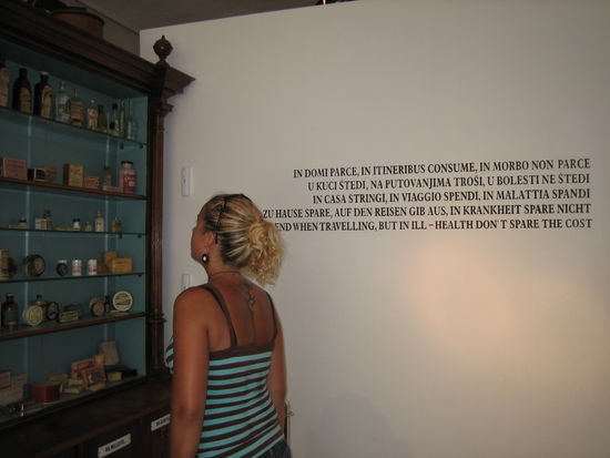 Museumsbesuch in der Festung