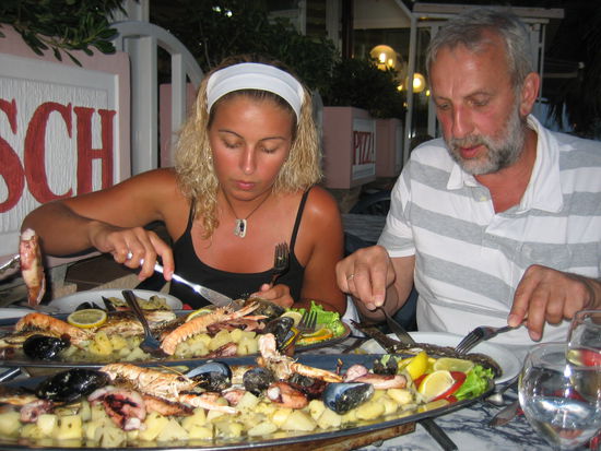 Allerlei Meeresgetier - lecker!