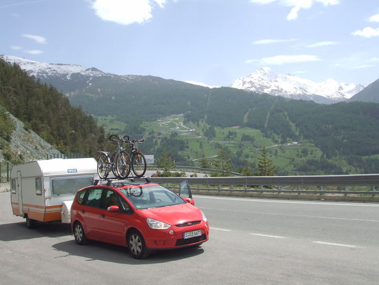 In den Alpen - Col de Montgenevre