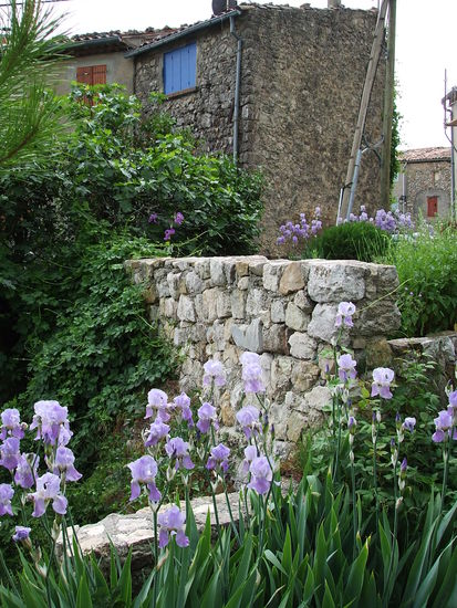 Im Garten der Creperie