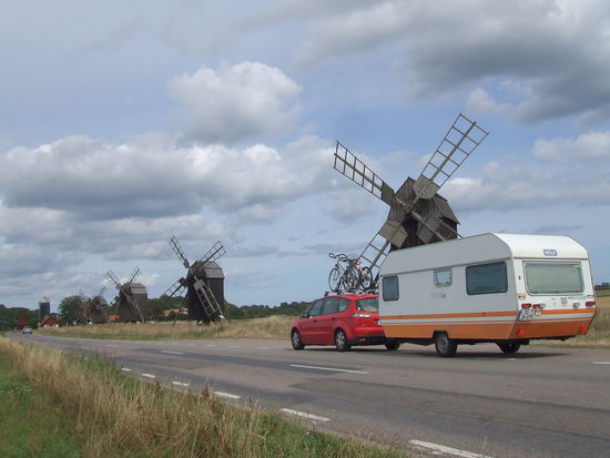 Die fünf Windmühlen von Lerkaka