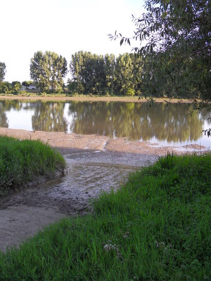 Hier sieht man die Gezeiten ganz deutlich