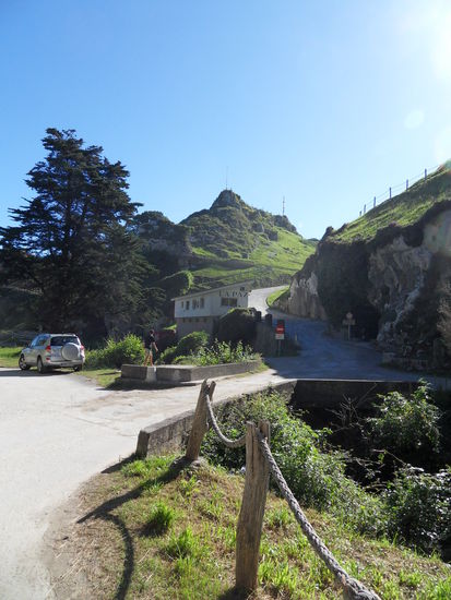 Zufahrt zum "Camping LA Paz"