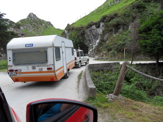 Diesmal fährt der Wohnwagen voraus