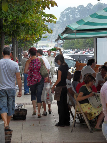 Sider wird eingeschenkt